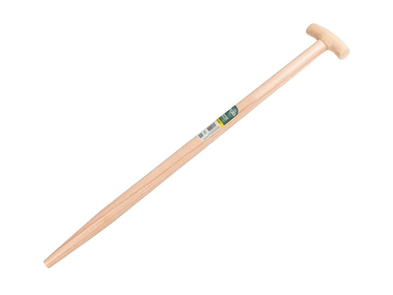 Manche de bêche ATLAS 85 cm sans extrémité fraisée, avec poignée en T ...